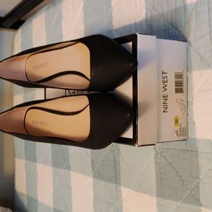 Nine West black shoes 9.5